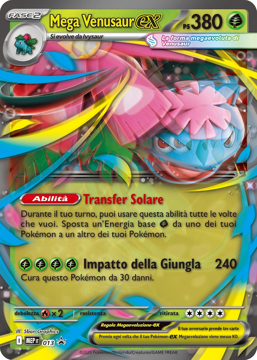 Thumbnail 4 de Pokémon collezione premium Mega Venusaur-ex con 8 buste