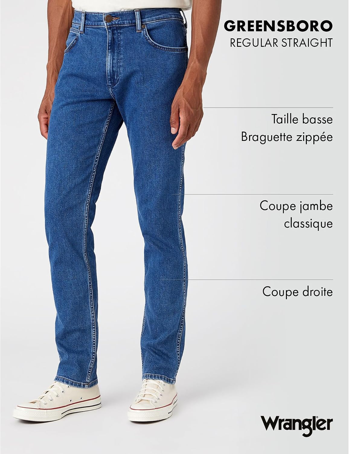 Detalle 2 de Wrangler Greensboro Jeans 34