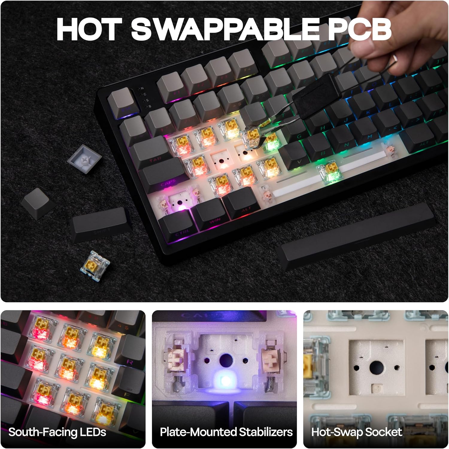 Thumbnail 5 de MechLands EPOMAKER TH108 Full Size Mechanical Keyboard