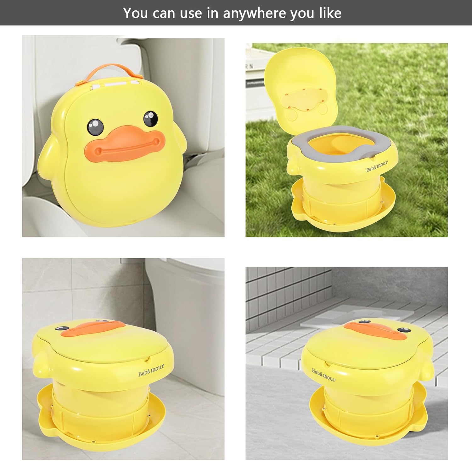 Detalle 2 de Bebamour portable potty seat 27 x 18cm