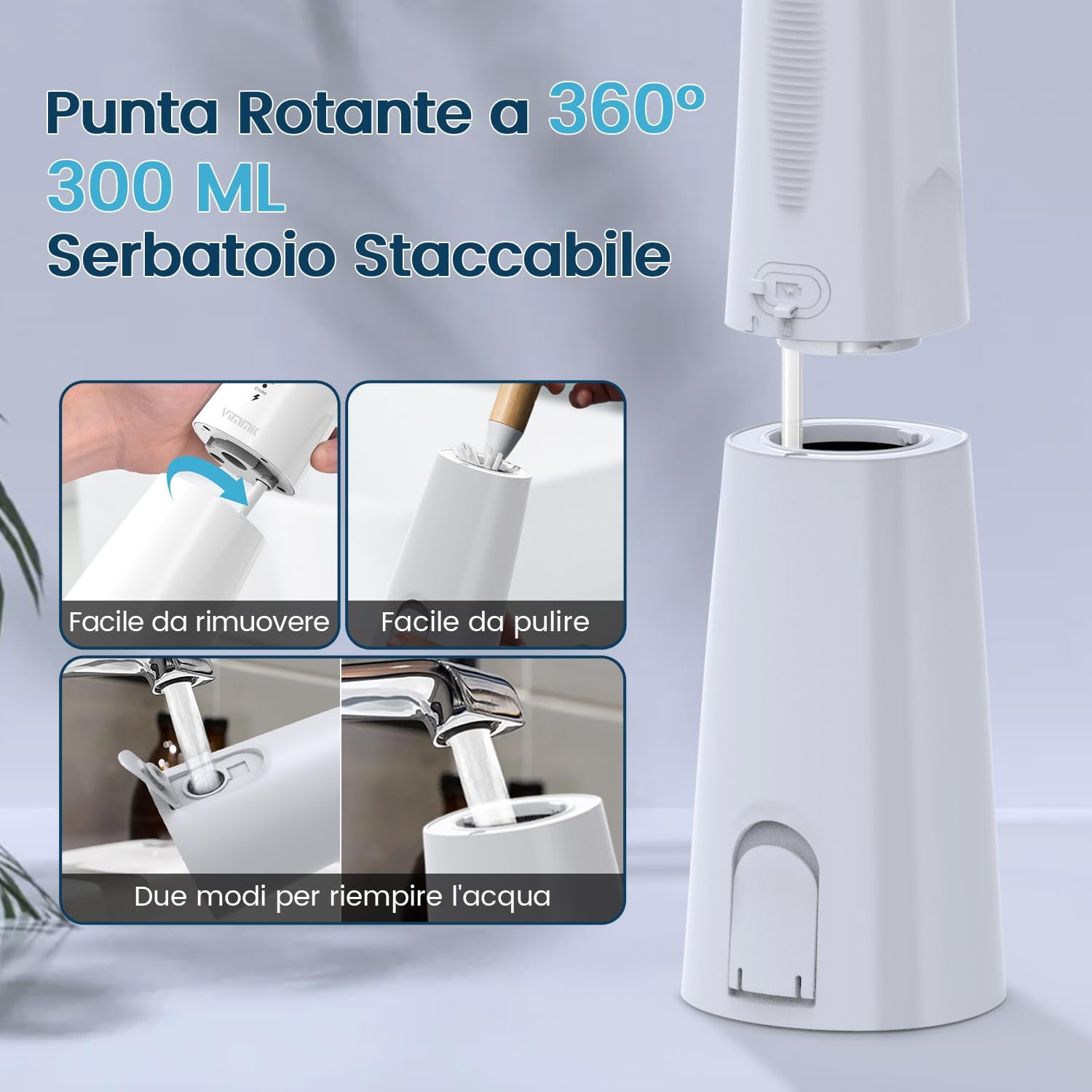 Thumbnail 2 de Vimmk Idropulsore Dentale Portatile Senza Fili