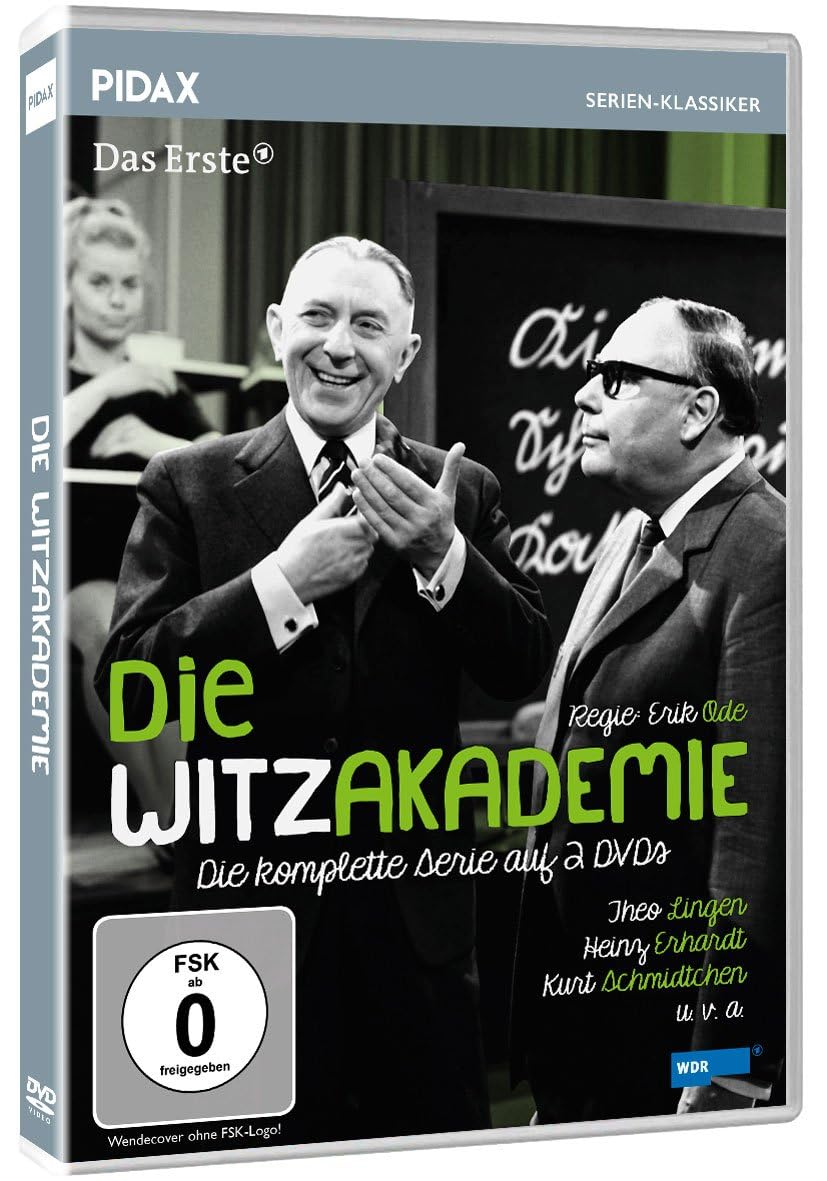 Detalle de WME Home Entertainment: Die Witzakademie – die komplette 5-tlg. Kult Comedy-Serie mit Theo Lingen & Heinz Erhardt
