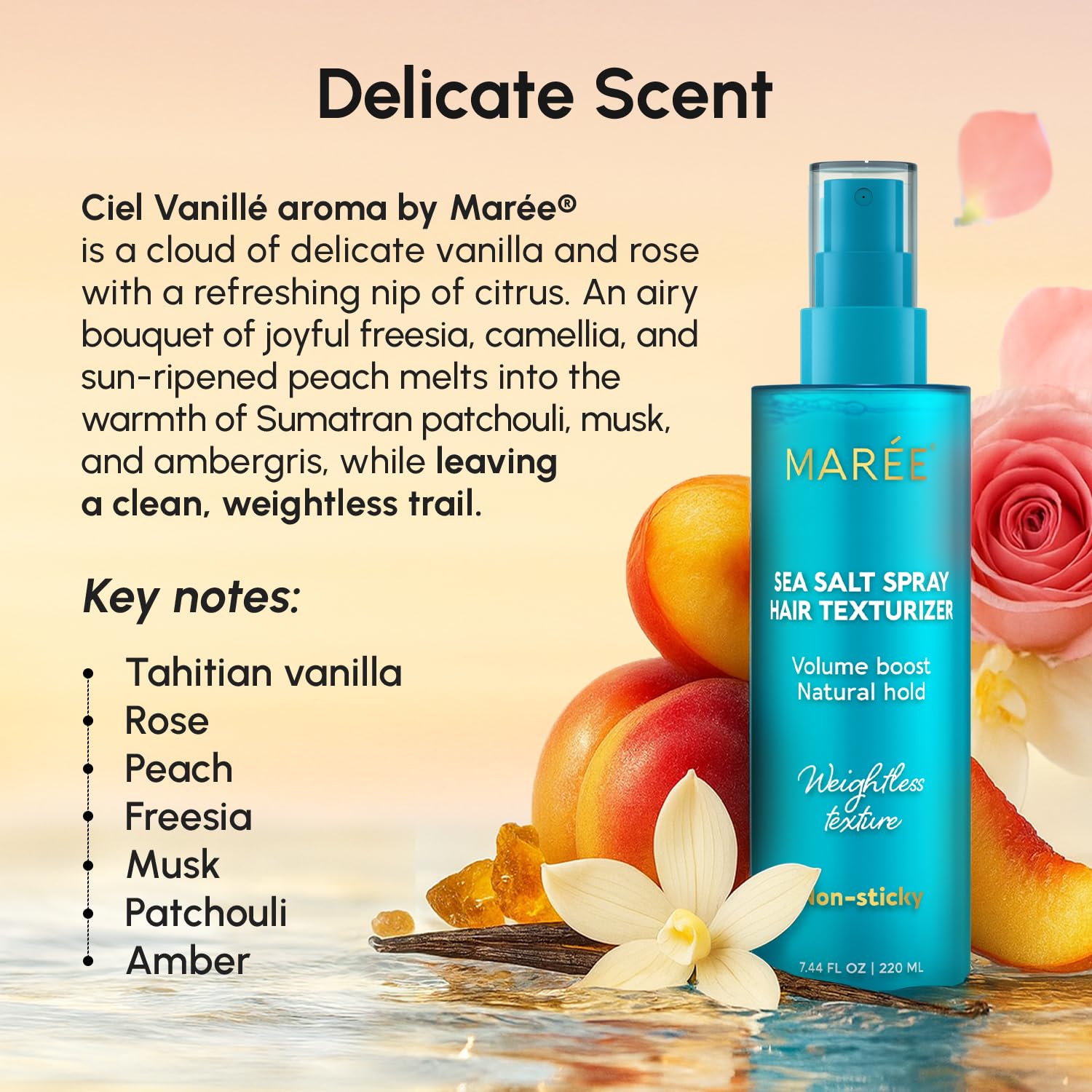 Thumbnail 5 de MAREE Texture Spray for Hair (Sea Salt)