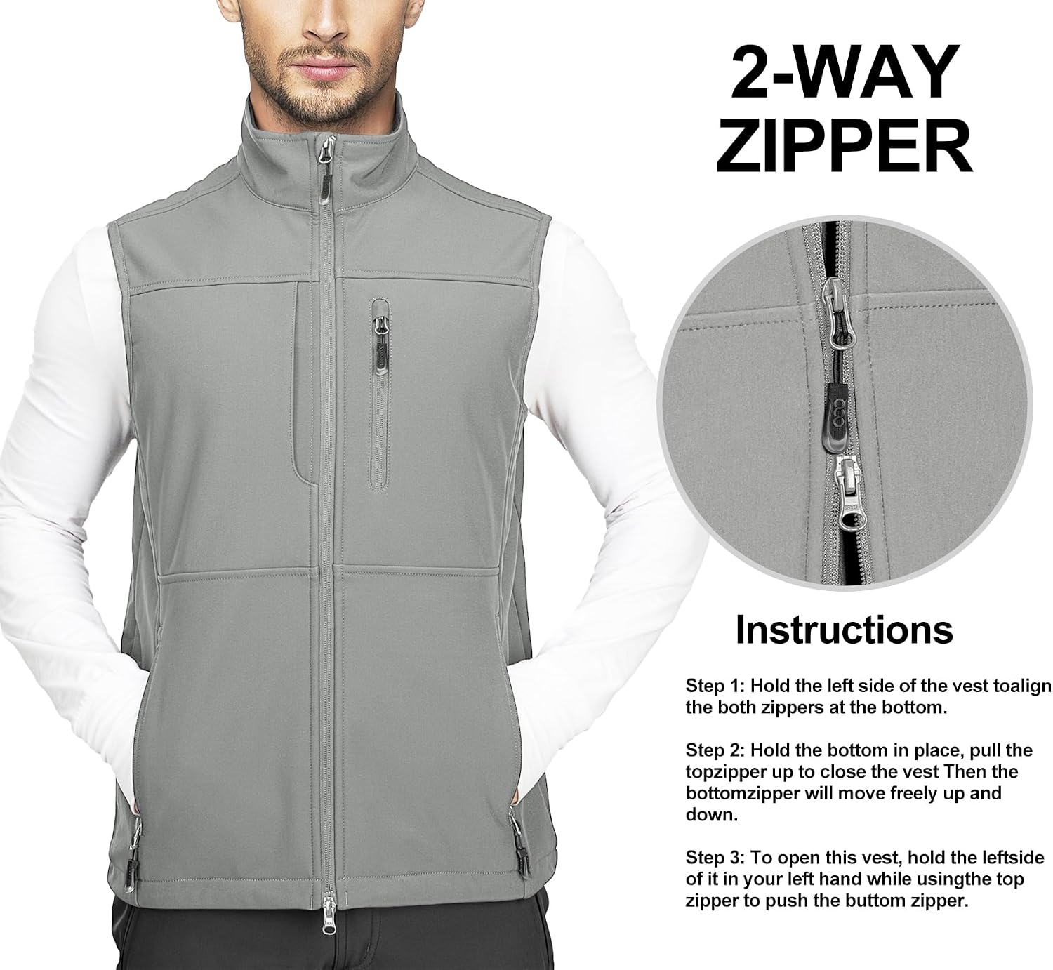 Thumbnail 3 de 33,000ft Mens Softshell Gilet