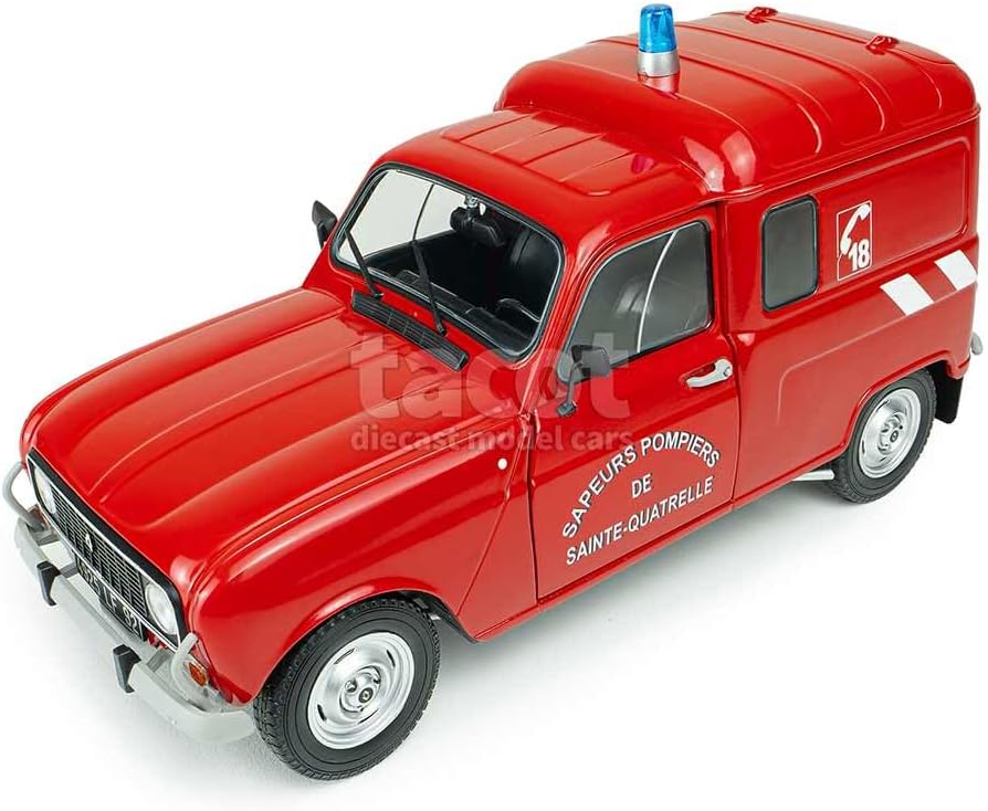 Thumbnail 5 de Solido Renault 4LF4 1976 – metalowy model strażacki 1:18 z otwieranymi drzwiami
