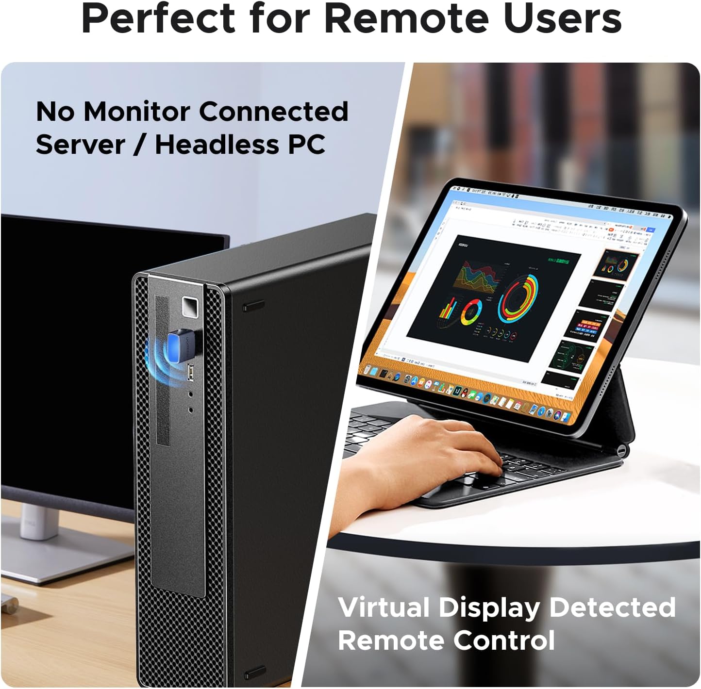 Thumbnail 1 de UGREEN HDMI Dummy Plug HDMI EDID Emulator