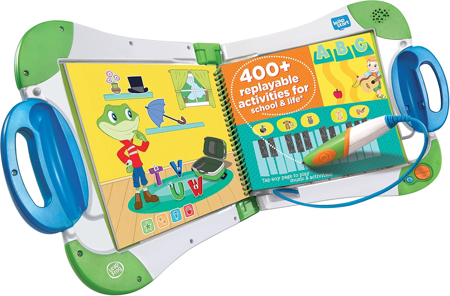 Detalle 2 de LeapFrog LeapStart English: Interactive Early Learning Toy for On-the-Go Reading