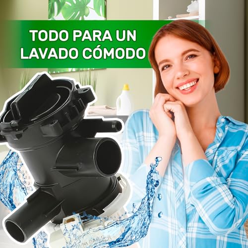 Thumbnail 6 de Bomba de desagüe para lavadora ONIX TECH 30W (código 00145212 / 145212) compatible con Bosch y Siemens