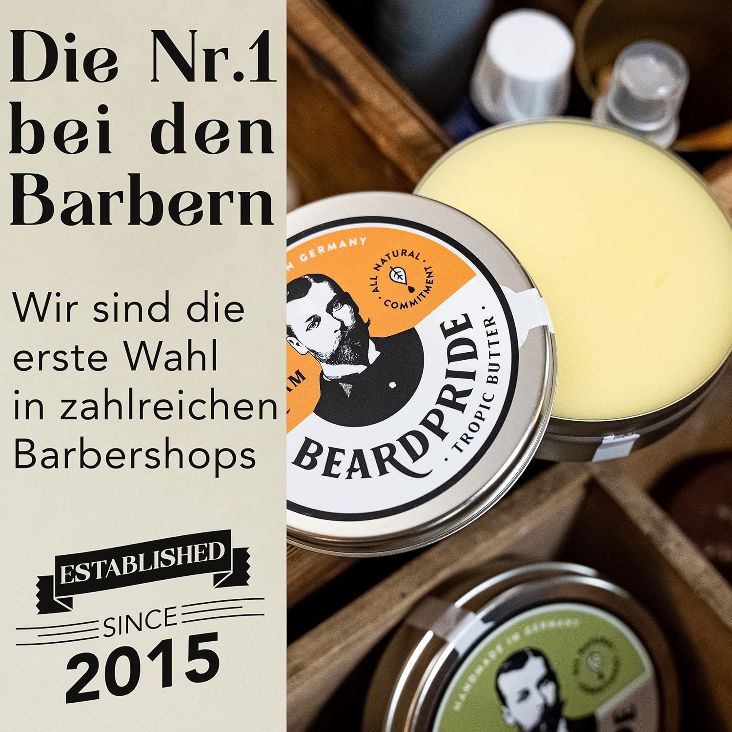 Thumbnail 5 de Beardpride Premium Bartbalsam – Bartpflege für Männer, handgefertigt in der Eifel