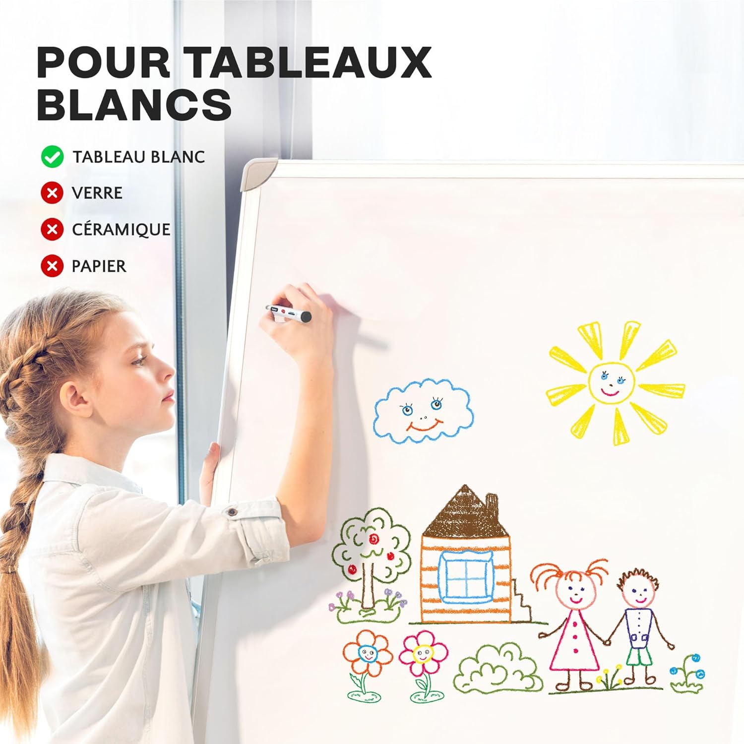 Thumbnail 2 de Smart Panda Marqueurs 12 couleurs 🖊️