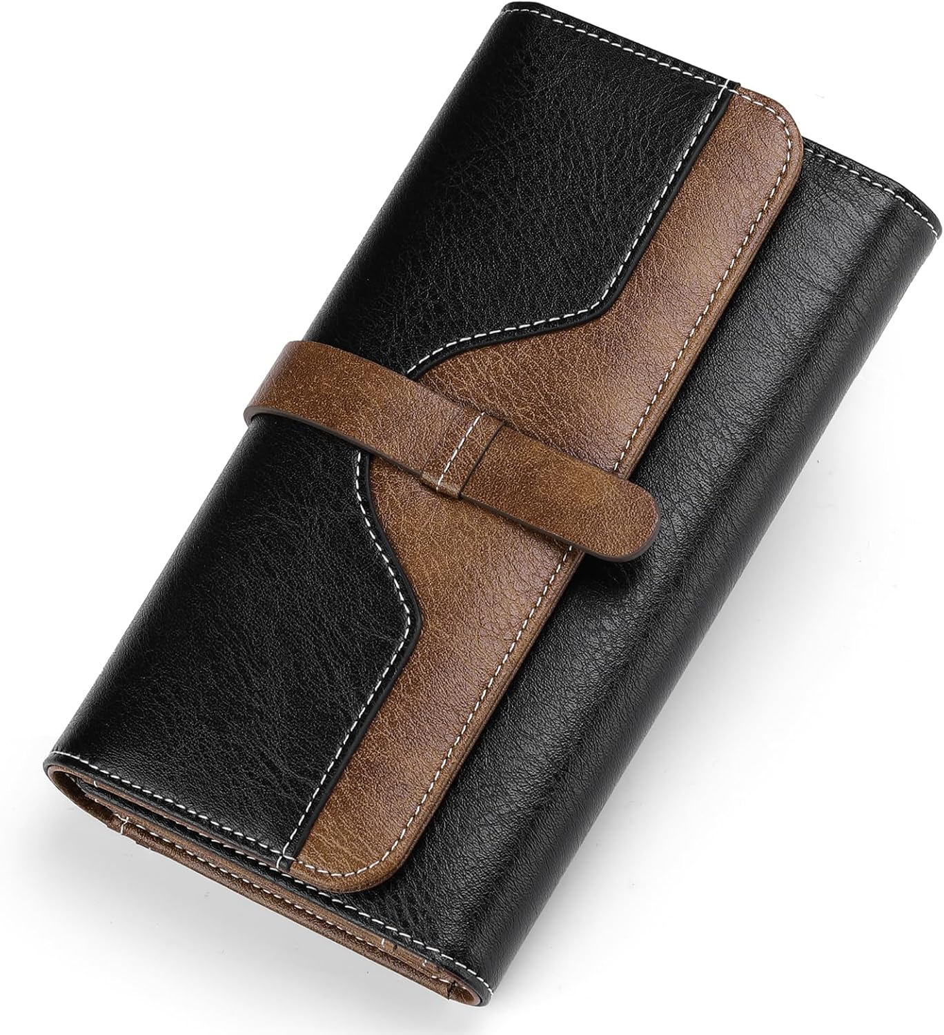 Thumbnail 6 de SENDEFN RFID Blocking Wallet for Women with Multiple Card Slots and Zipper Compartment