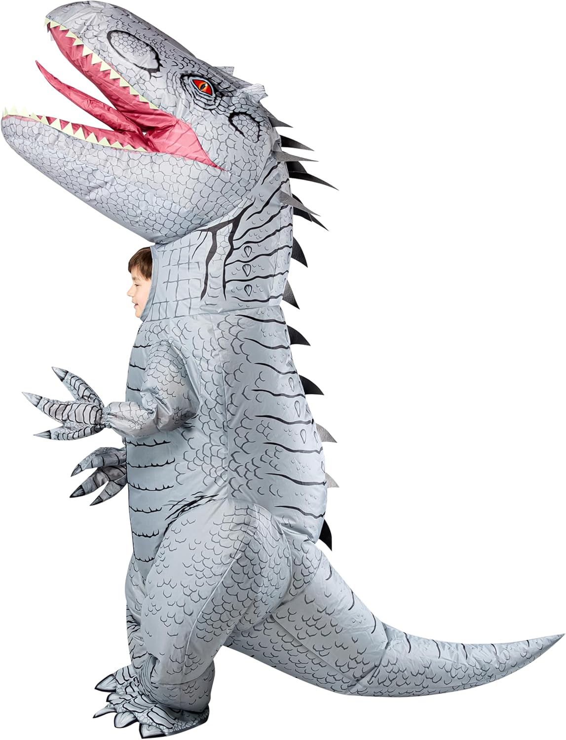 Detalle de Rubies Jurassic World Indominus Rex Inflatable Costume for Kids, Unisex