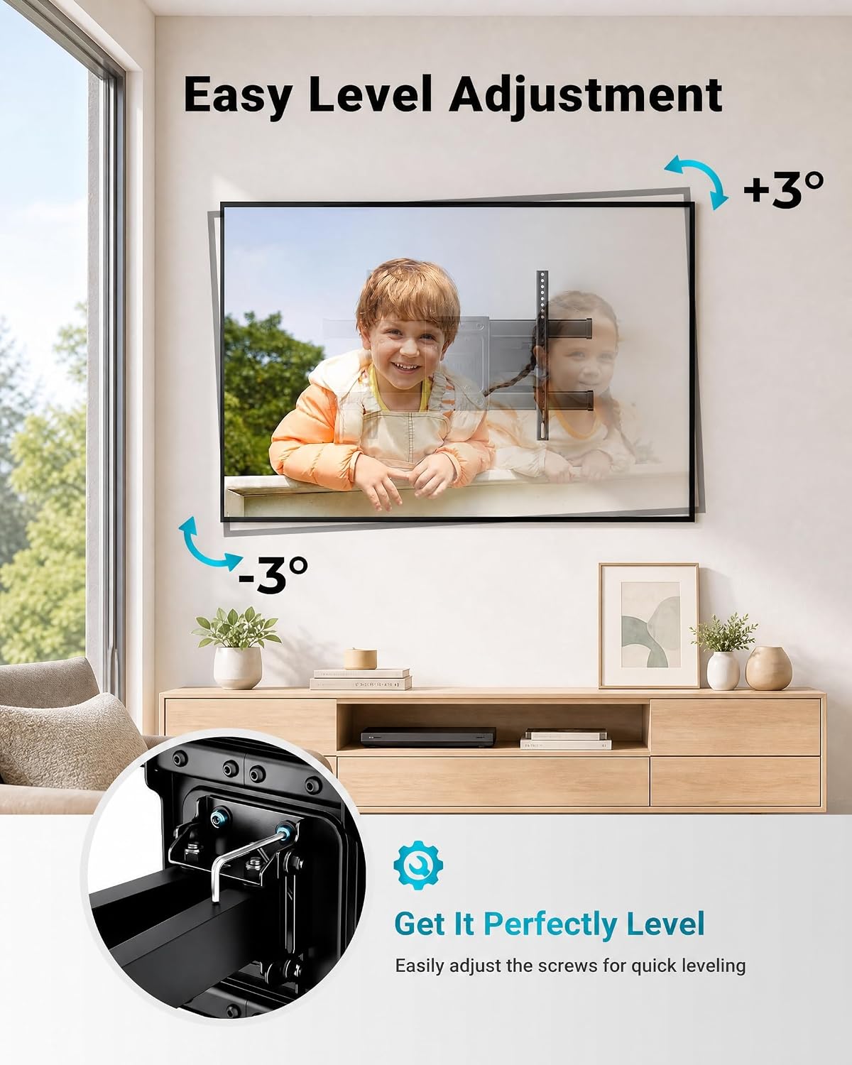 Thumbnail 5 de BONTEC TV Wall Mount 132 lb