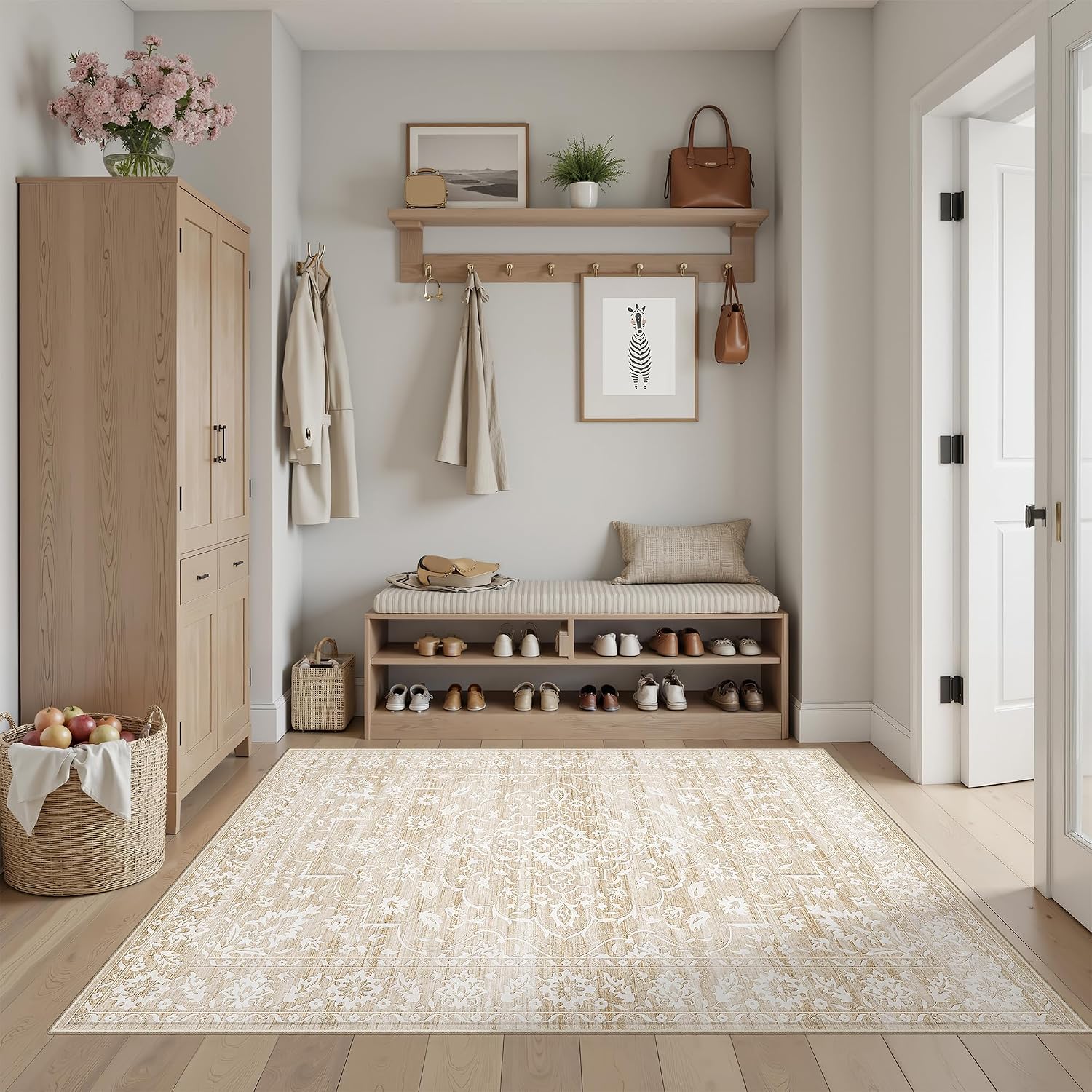 Detalle 2 de Soalmost 3x5 Rug small area rug for entryway