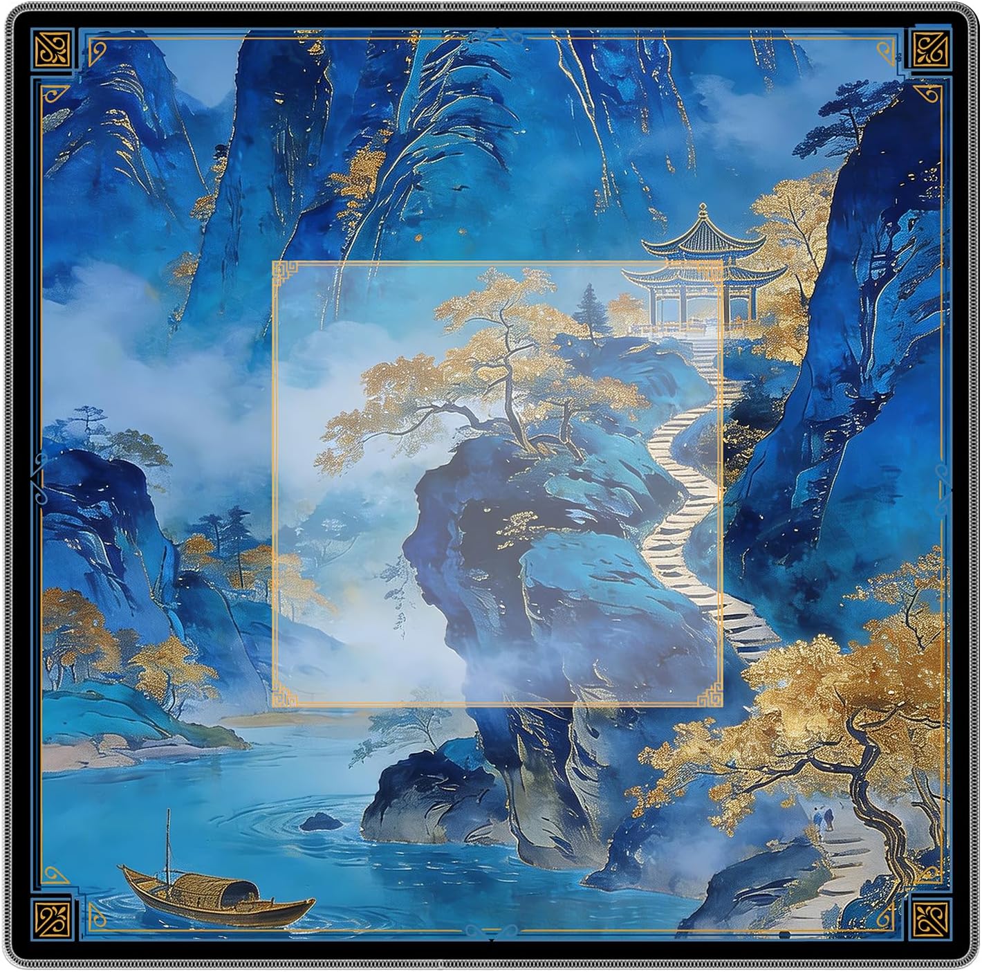 Thumbnail 6 de Qabliqo Mahjong Mat, 31.5 x 31.5 Inch