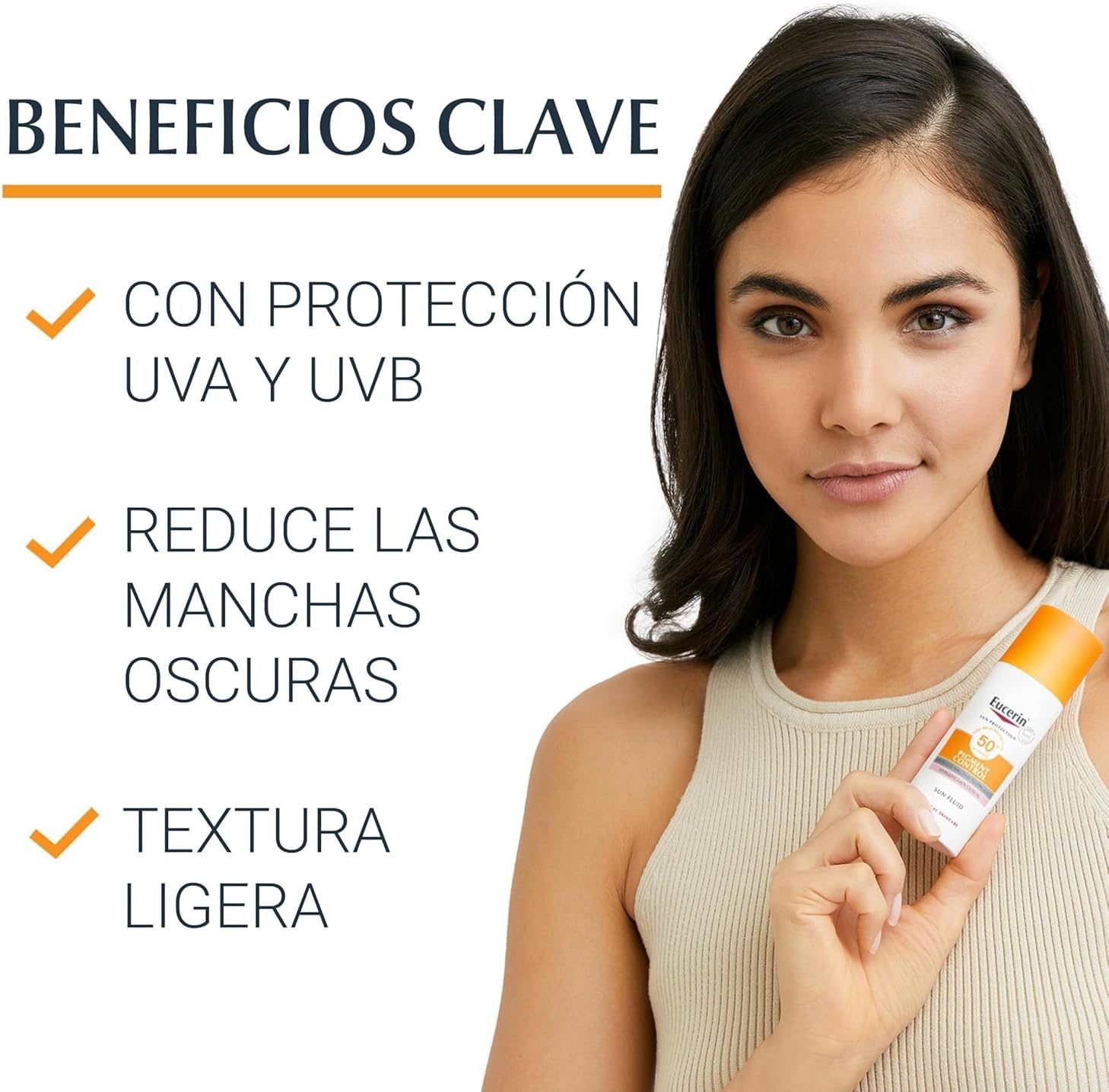 Thumbnail 3 de Eucerin Sun Face Pigment Control Fluid FPS 50+ 50 ml — crema facial solar