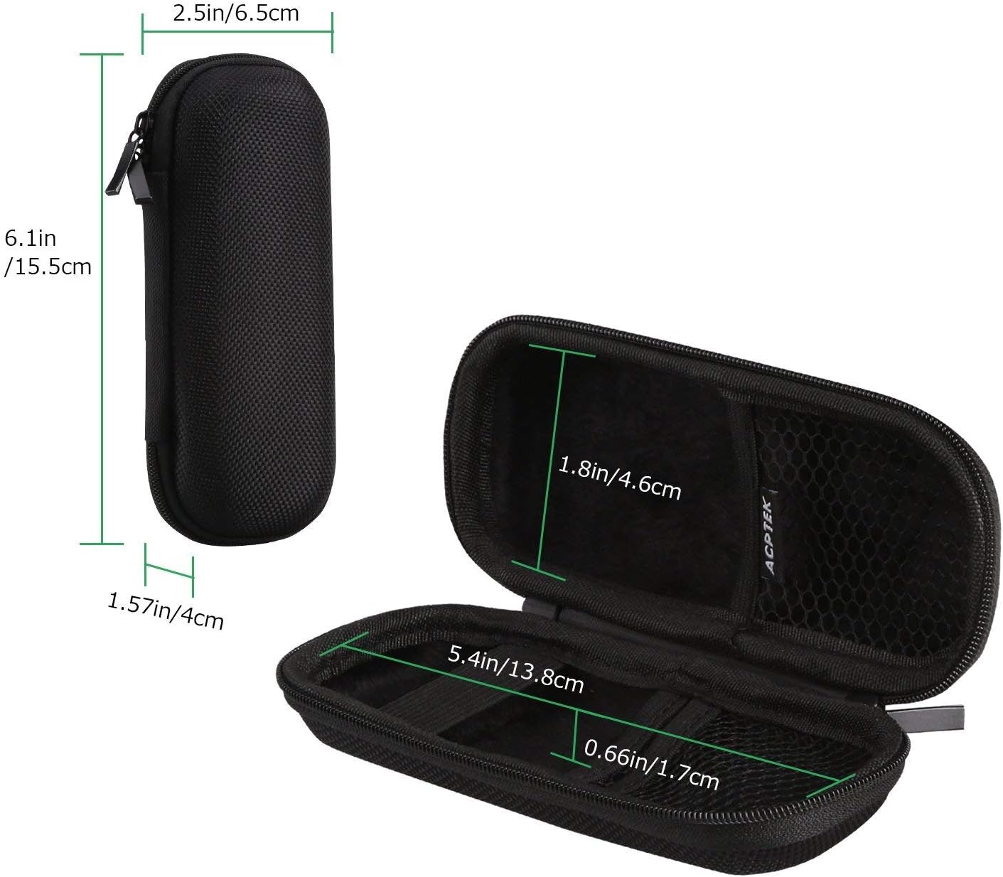 Thumbnail 3 de AGPTEK Etui Rigide EVA Dictaphone MP3 Noir
