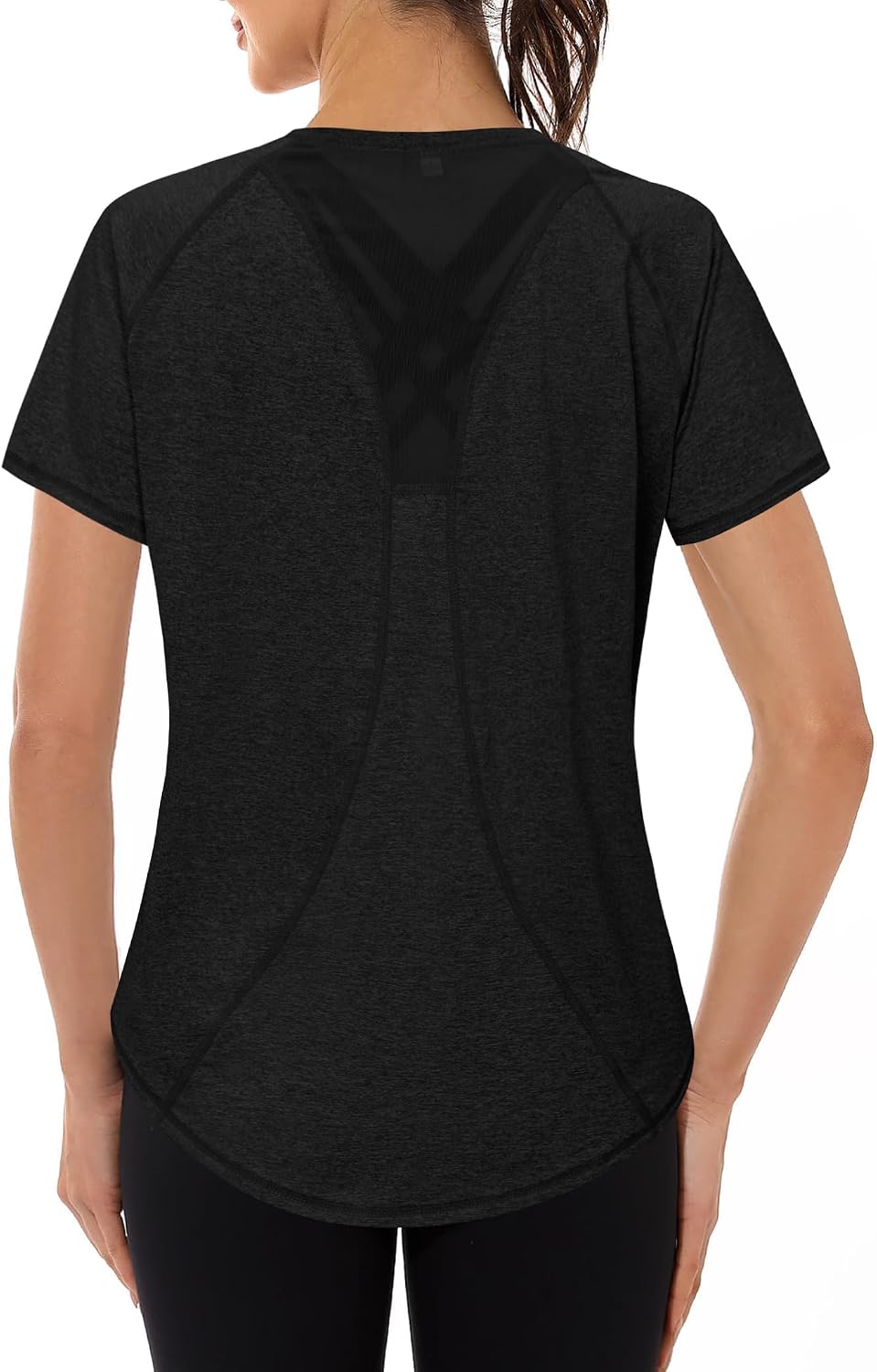 Detalle de Gyabnw Camiseta Deportiva Mujer Manga Corta