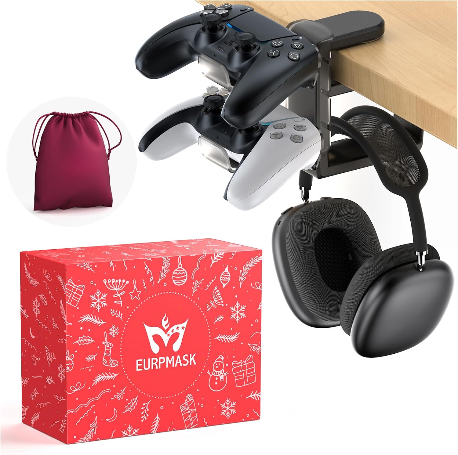 Detalle de EURPMASK 3in1 Headphone Holder 360°