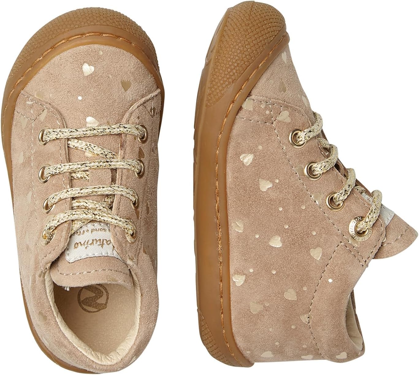 Detalle de Naturino Scarpine Primi Passi in Suede - eleganza e comfort per i primi passi