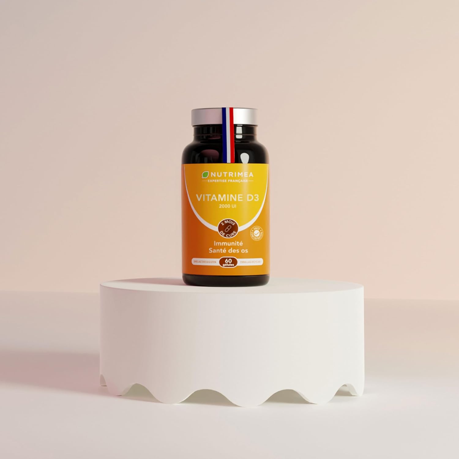 Thumbnail 6 de Vitamins D3 Nutrimea 2000 UI (50 mcg) – 60 gélules, fabriqué en France