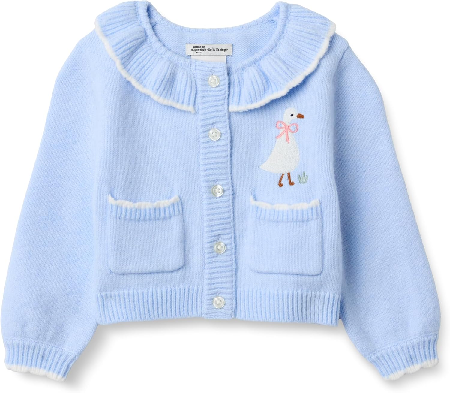 Detalle de Amazon Essentials x Sofia Grainge Baby & Toddler Cardigan Sweater