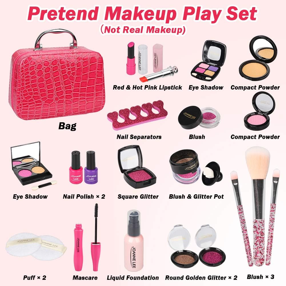 Thumbnail 4 de Pretend Makeup Toy Set 22 PCS play kit