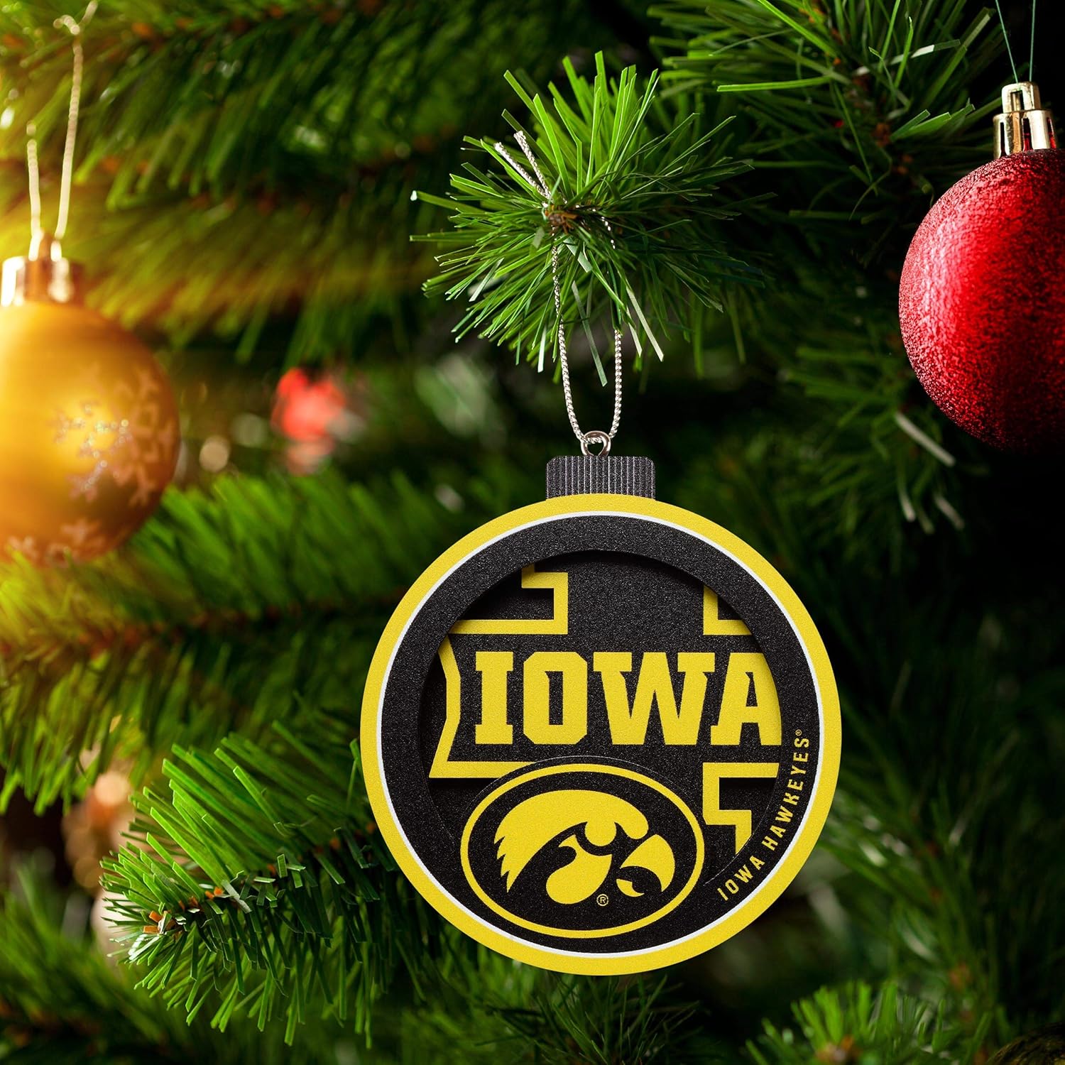 Thumbnail 3 de YouTheFan NCAA 3D Logo Series Ornament (NCAA Team 3D Replica)