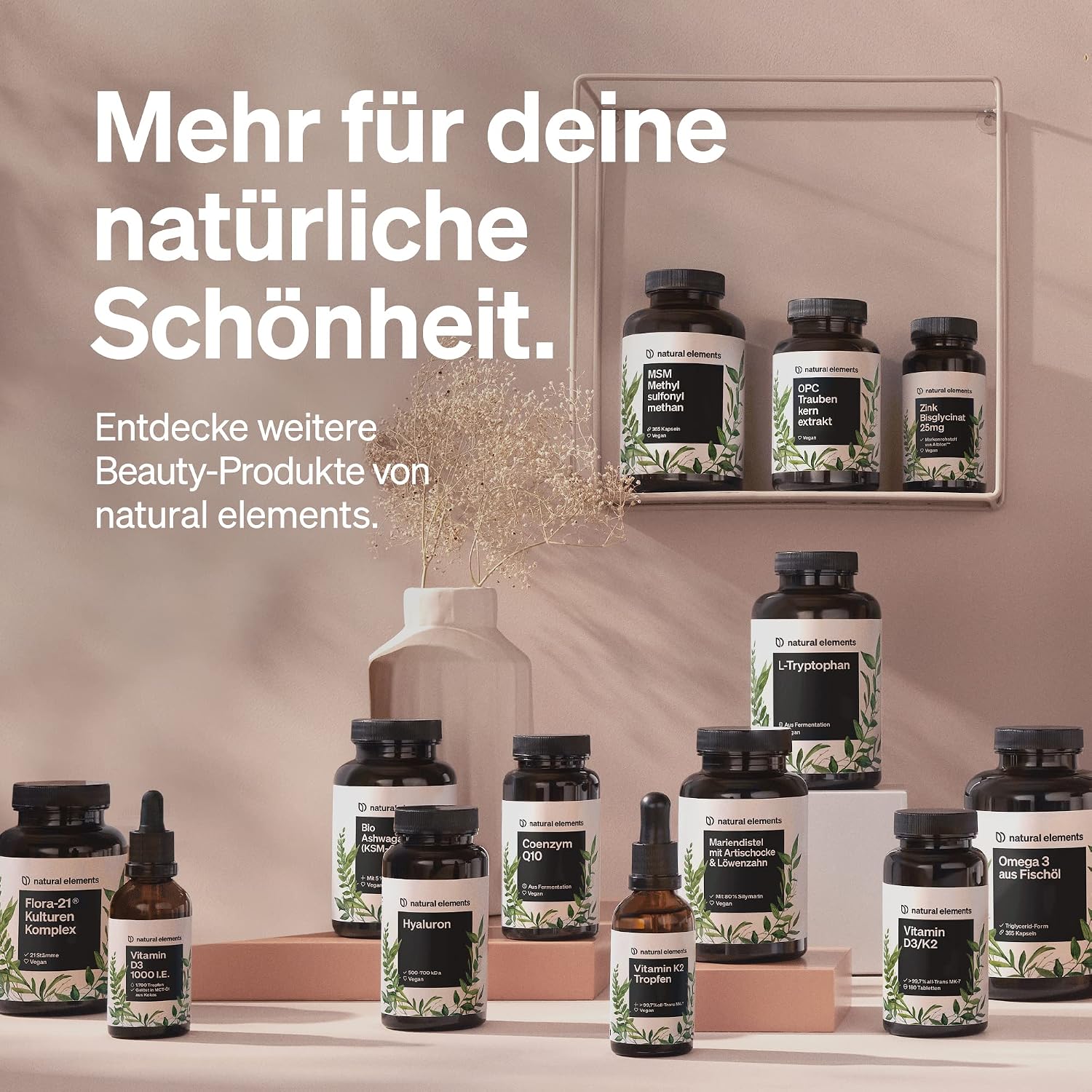 Thumbnail 6 de natural elements OPC Traubenkernextrakt 240 Kapseln đ