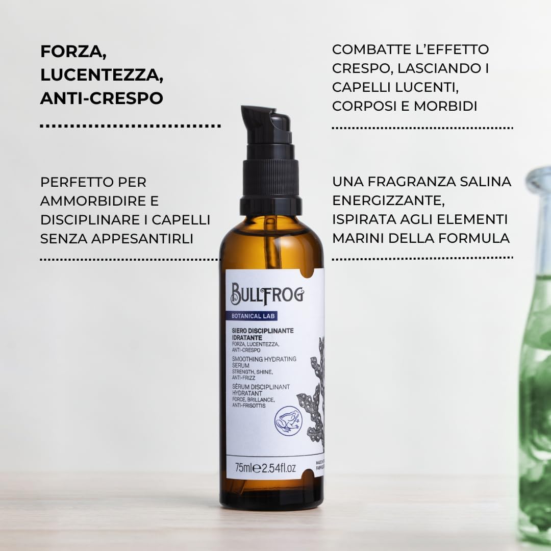 Thumbnail 3 de Bullfrog Siero Disciplinante Idratante: cura e disciplina per capelli e barba, 75 ml