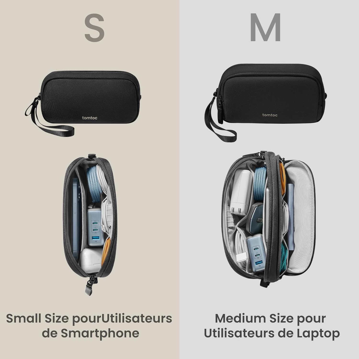 Thumbnail 6 de Tomtoc Light-T12 : sac de rangement portable pour accessoires tech et objets du quotidien