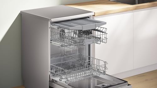 Detalle de Bosch SMS2HVI02E Série 2 — Lave-vaisselle pose libre en inox 60 cm