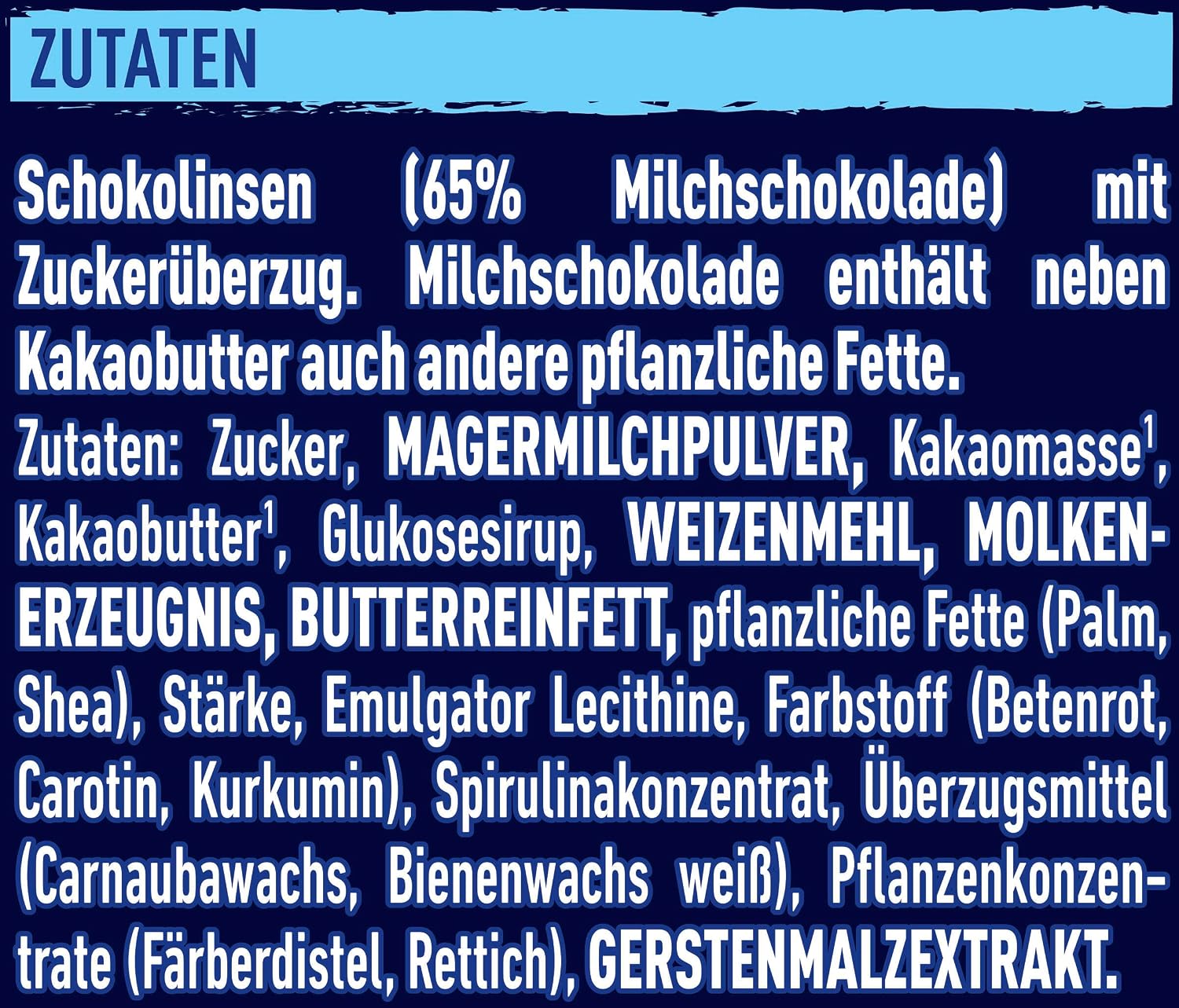 Detalle de Nestlé SMARTIES Mini XXL Beutel – bunte Schoko-Linsen, 2er Pack (1 x 259 g)
