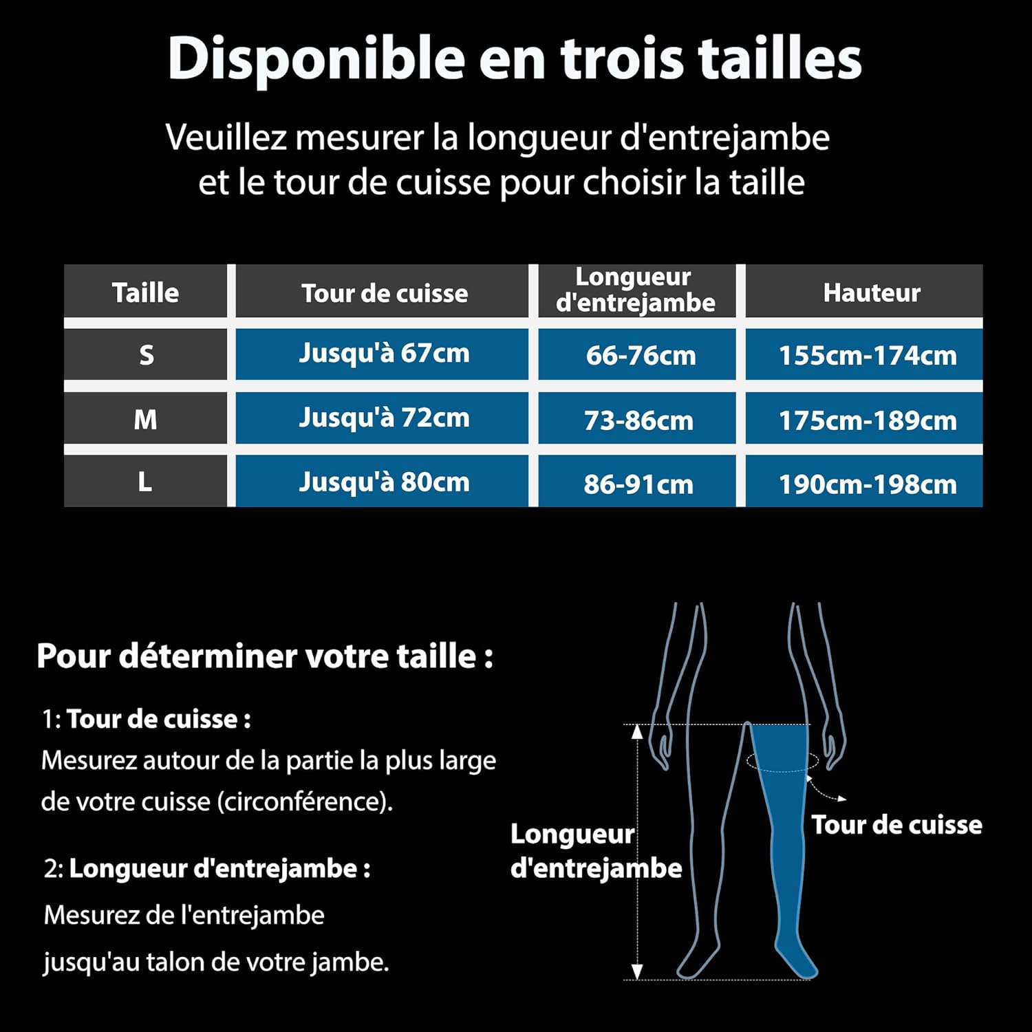 Thumbnail 6 de FIT KING Masseur de jambes sans fil – Pressothérapie à domicile, kit compact et rechargeable