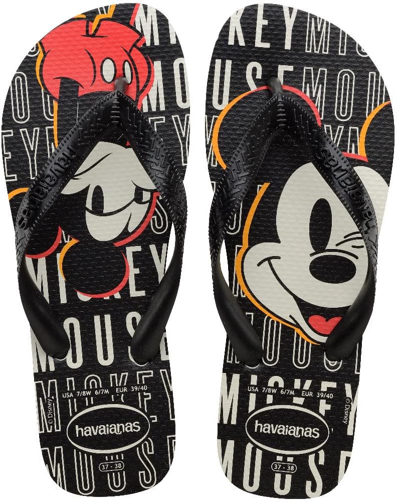 Detalle de Havaianas Top Disney Unisex Adulto Infradito: stile iconico e comodità in un classico intramontabile