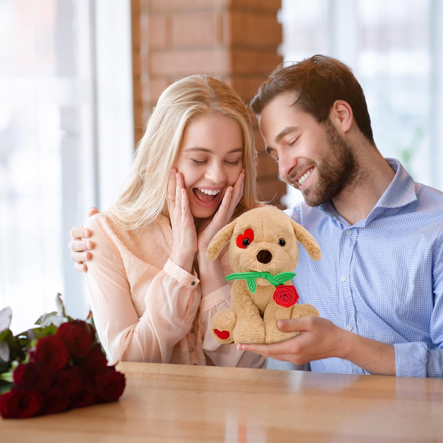 Thumbnail 5 de Funny Cute Plush Dog 10 inch stuffed animal