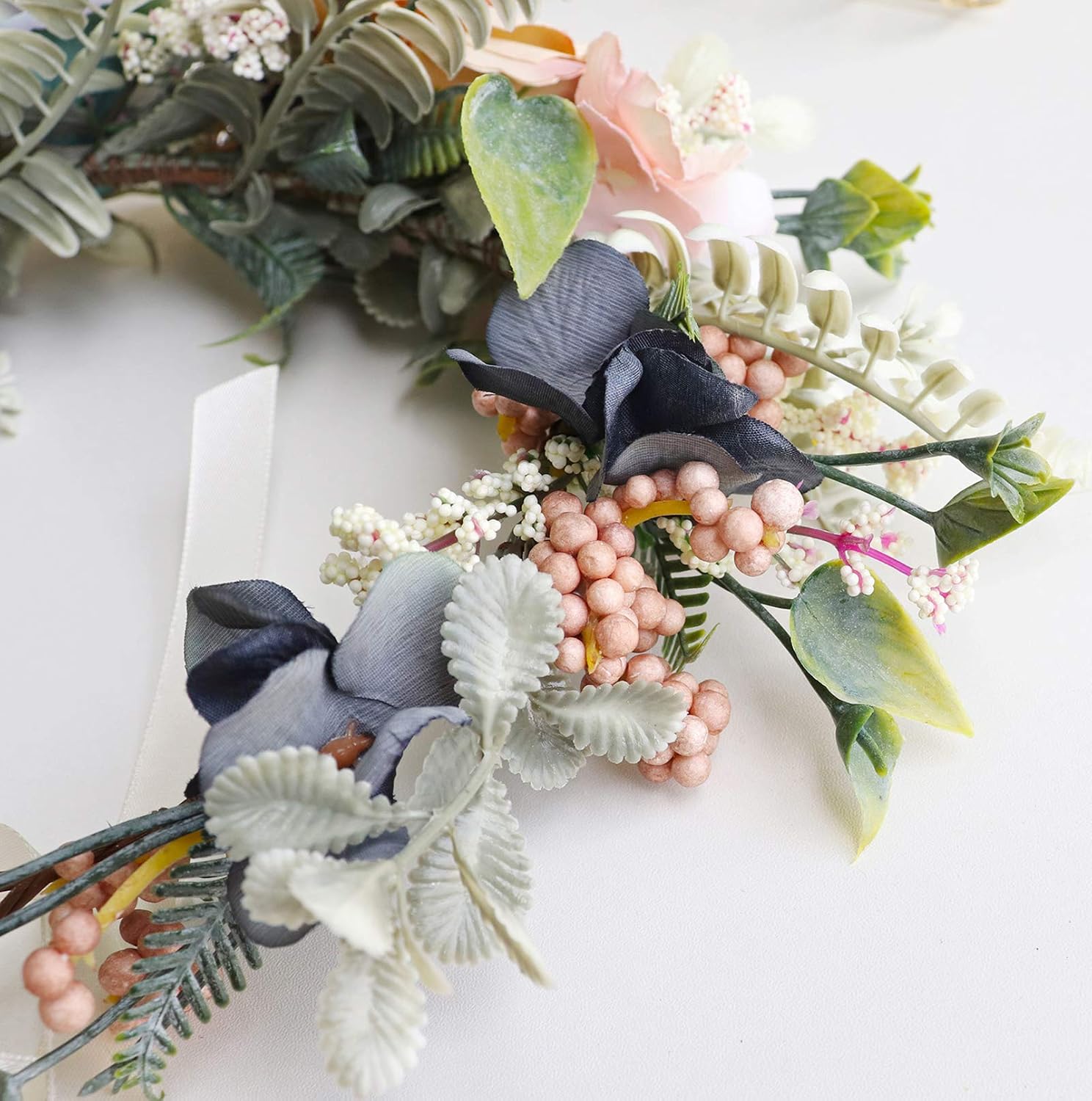 Thumbnail 6 de Vivivalue Floral Crown with Fabric Flowers