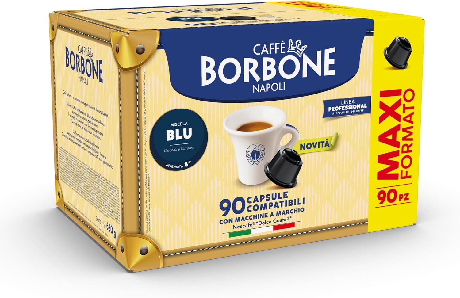 Thumbnail 3 de Caffè Borbone Miscela Blu – 90 capsule, compatibili Dolce Gusto