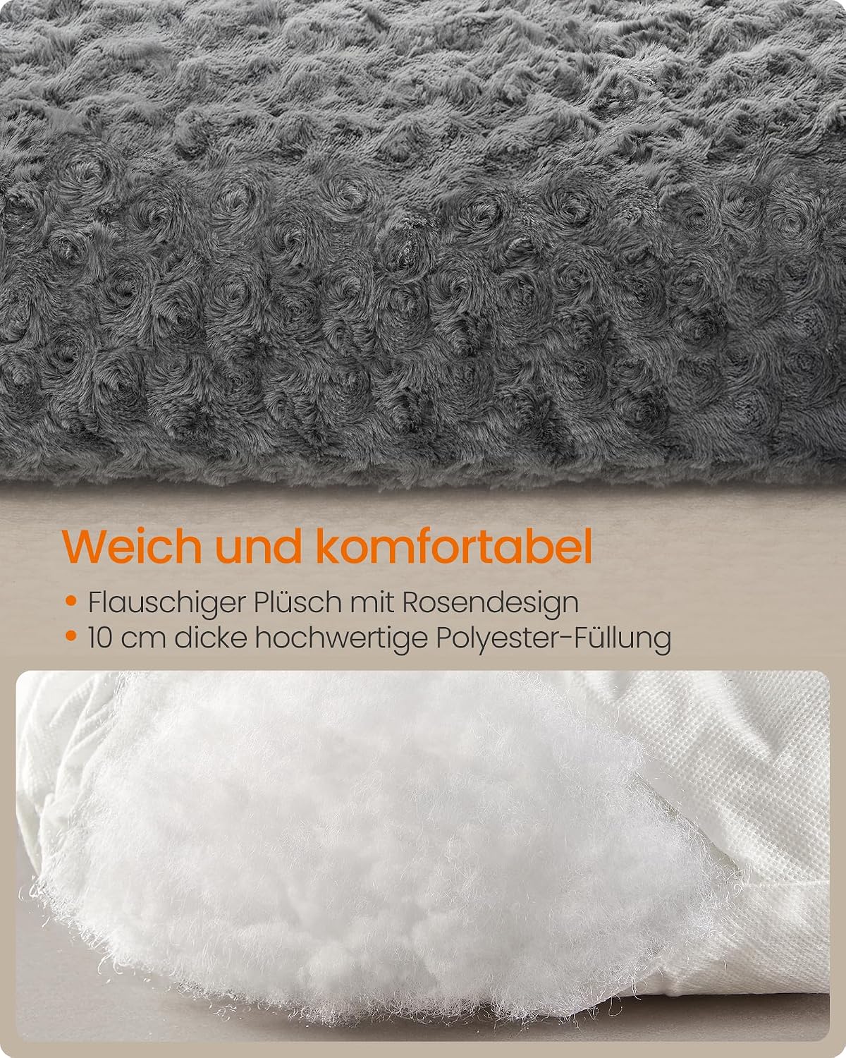 Detalle de Hundebett Hundekissen XL 110 x 73 cm