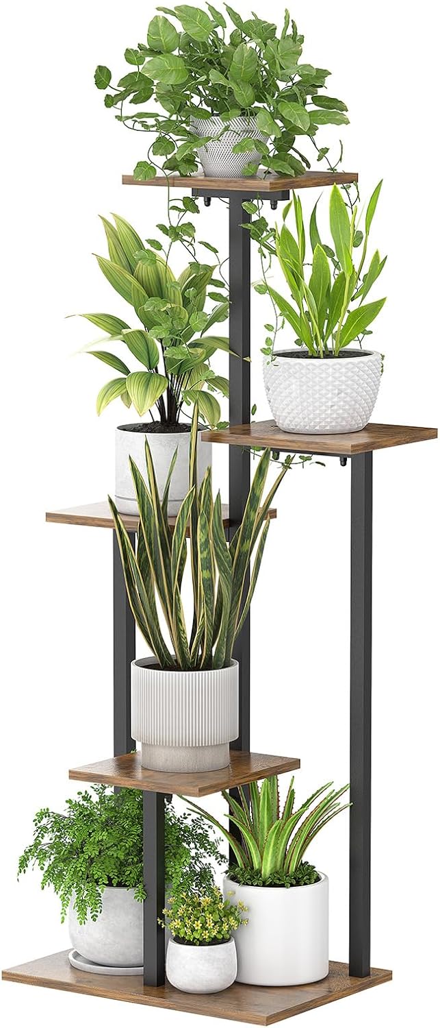 LOOBOV Support de Fleurs 5 étages