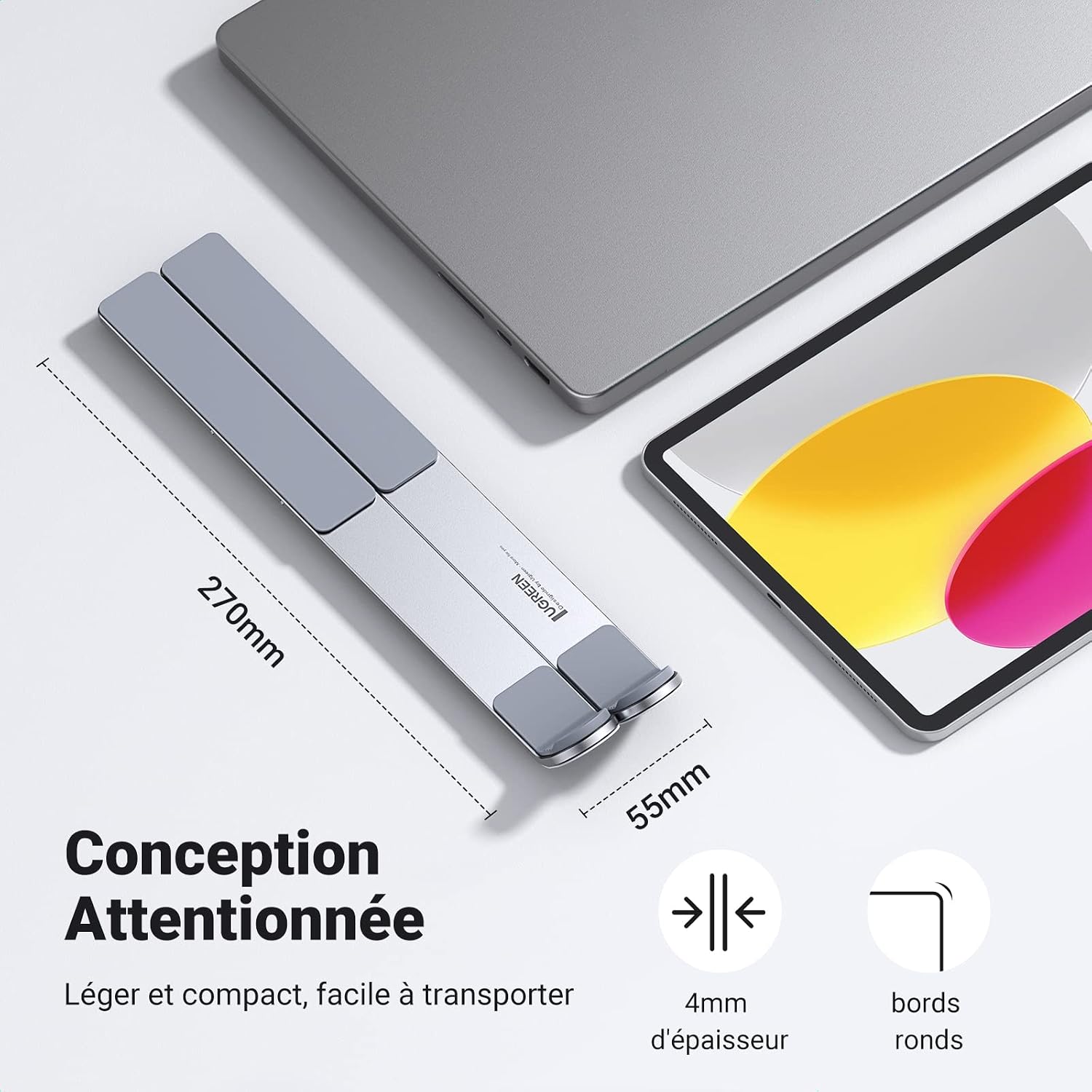 Thumbnail 4 de UGREEN Support Portable Aluminium 8–17,3 P