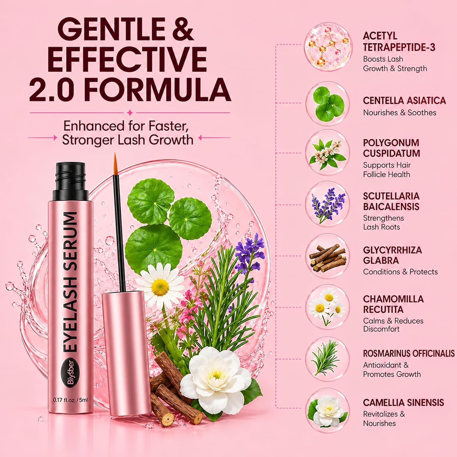 Detalle 2 de Eyelash Growth Serum 5 mL