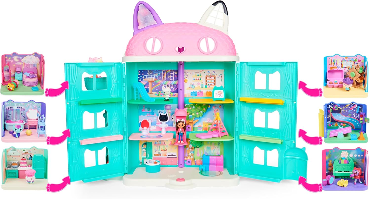 Thumbnail 8 de La Casa de Muñecas de Gabby - Dormitorio con accesorios 🏠