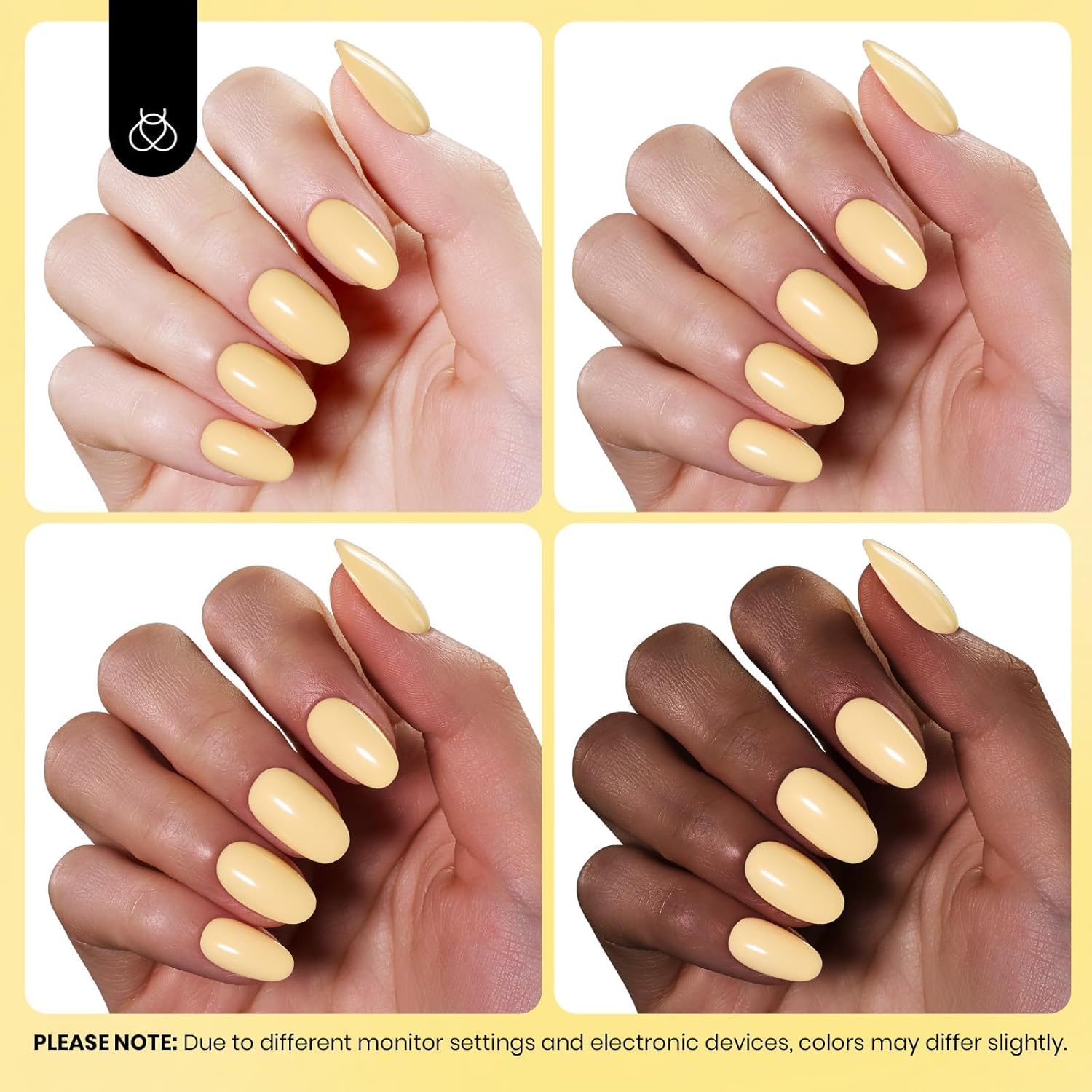 Thumbnail 5 de Beetles pastellgelber Gel-Nagellack (15 ml) für UV-/LED, Butter Time – hellgelb