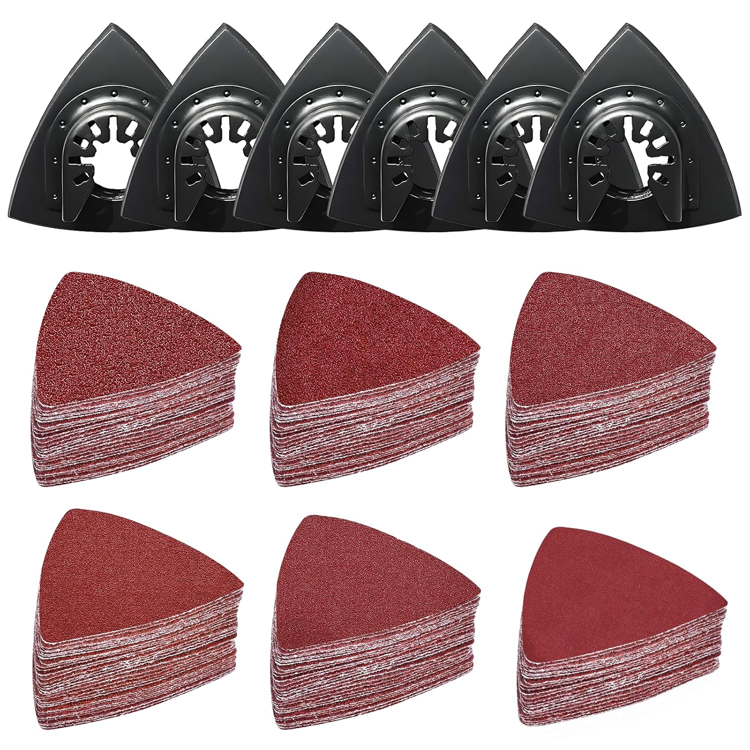 Detalle de 156Pcs Multi Tool Sanding Pad Kit