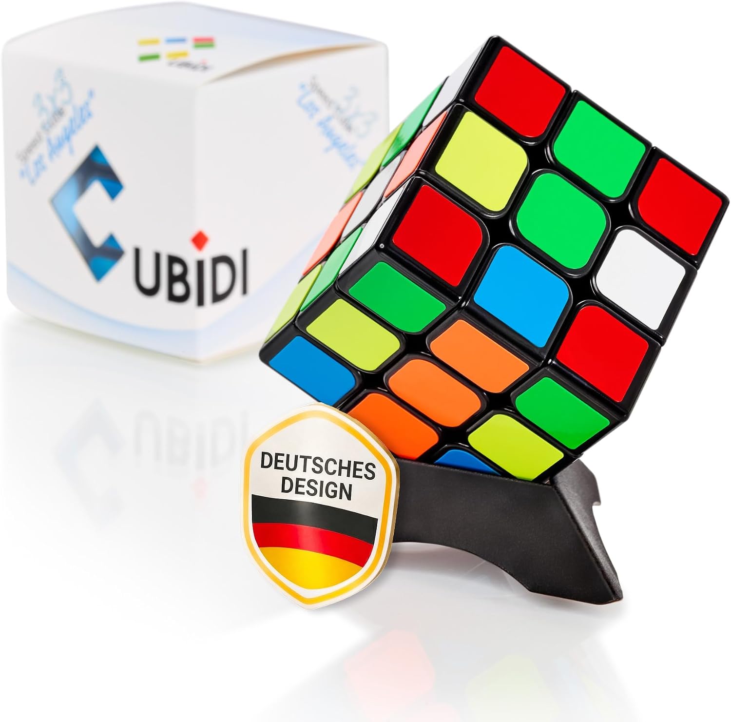 Detalle de CUBIDI Original Zauberwürfel 3x3 Speed Cube