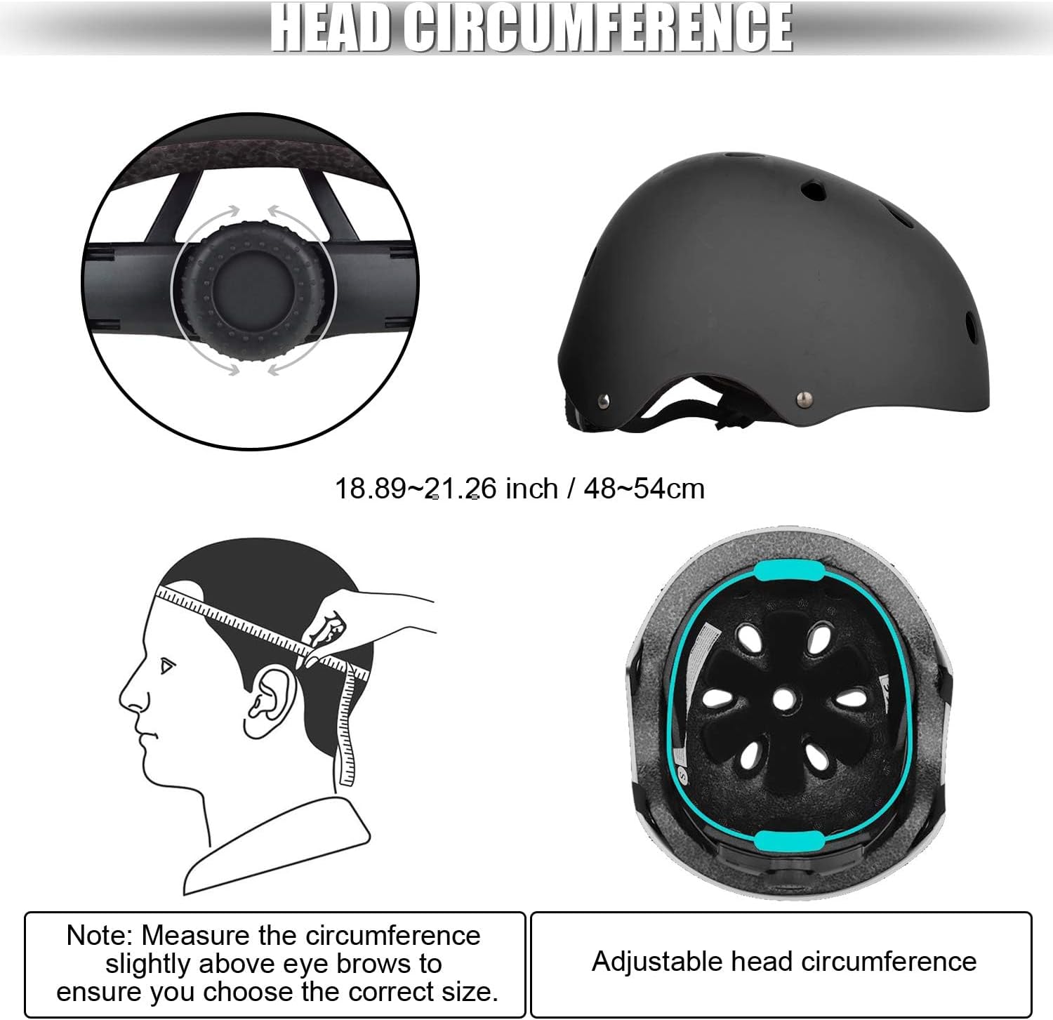 Detalle 2 de Kids' Bike Helmet and Pads Set, 48–54 cm