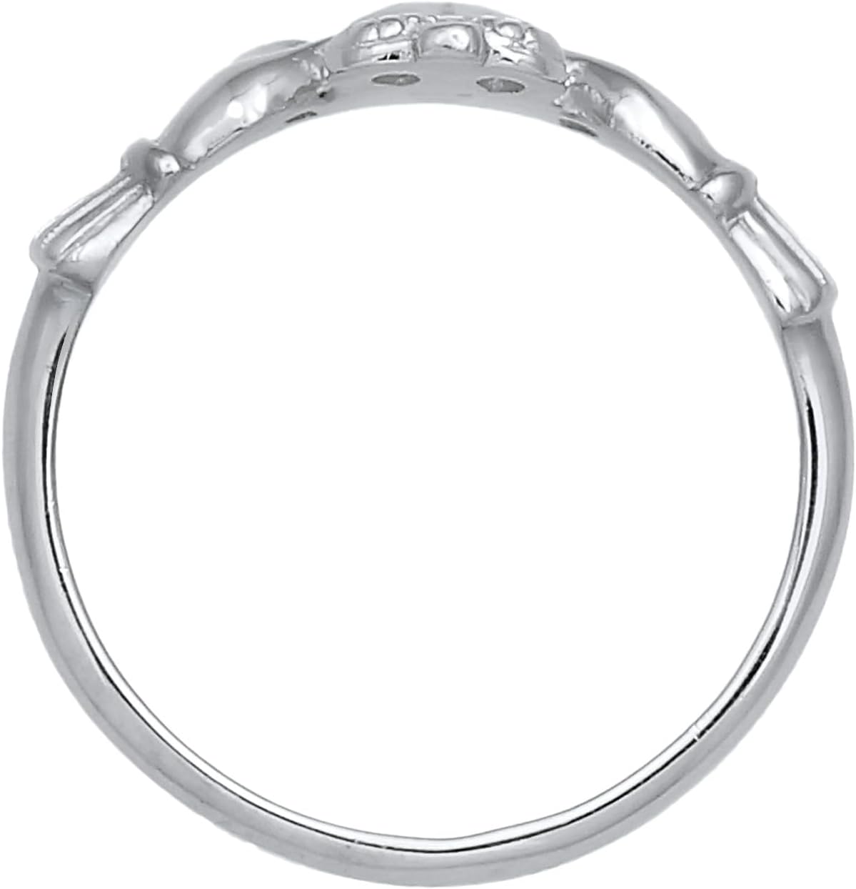 Thumbnail 2 de Elli Ring Herz Claddagh 925 Silber