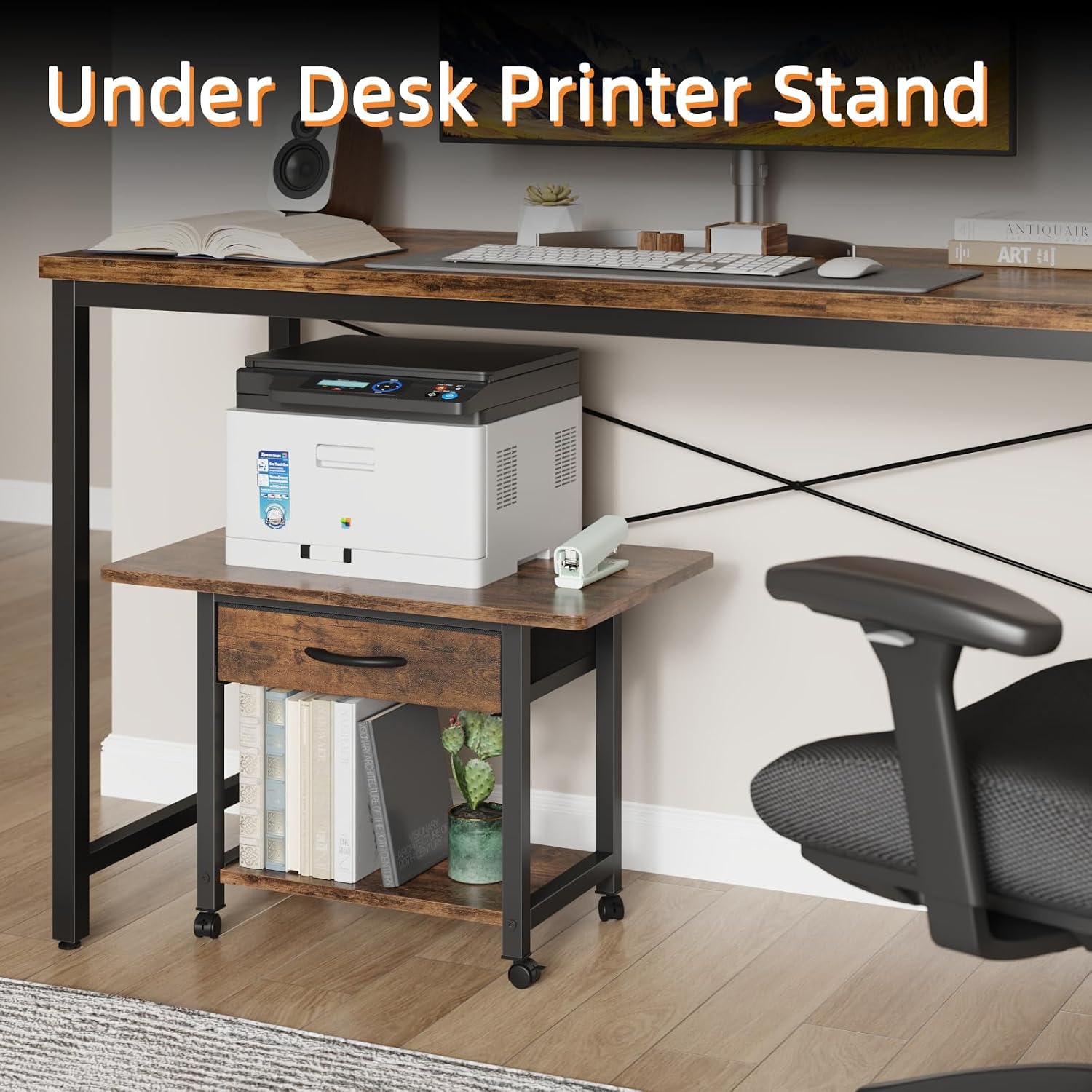 Detalle 2 de YAOHUOO Printer Stand, 22" x 15