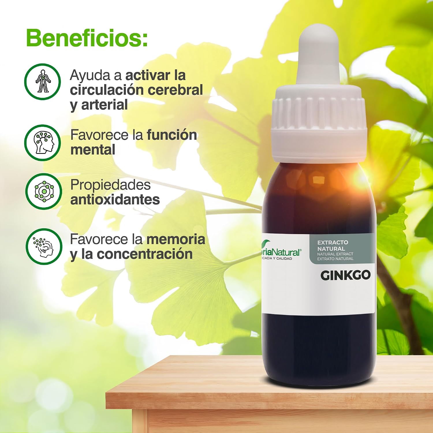 Thumbnail 3 de Soria Natural Ginkgo Biloba Extracto 50 ml